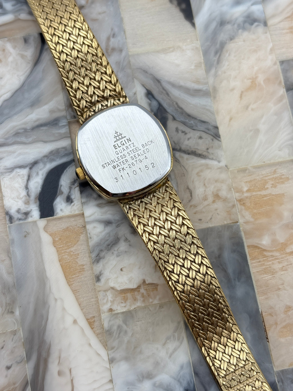 Elgin Opal Dial Analog