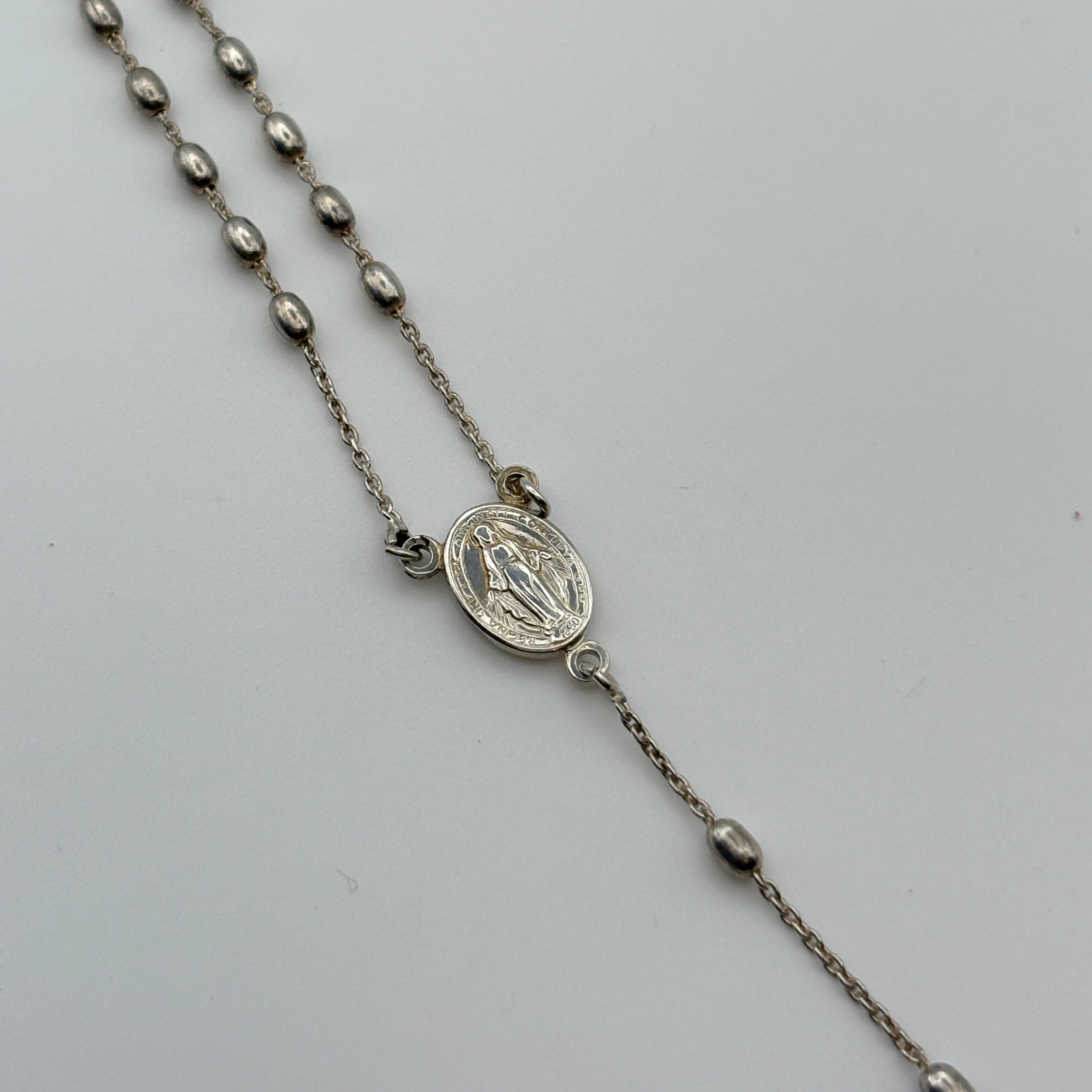Sterling Silver Rosary by Dyadema