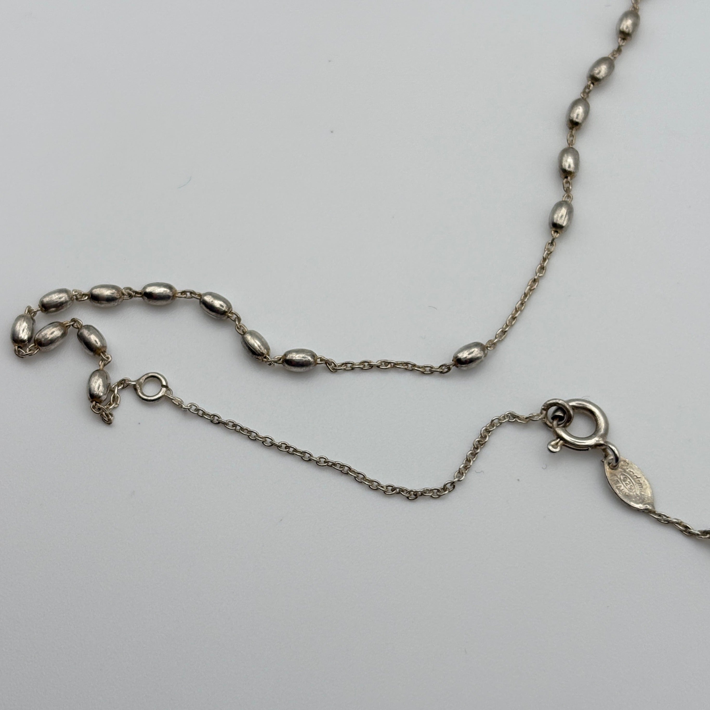 Sterling Silver Rosary by Dyadema