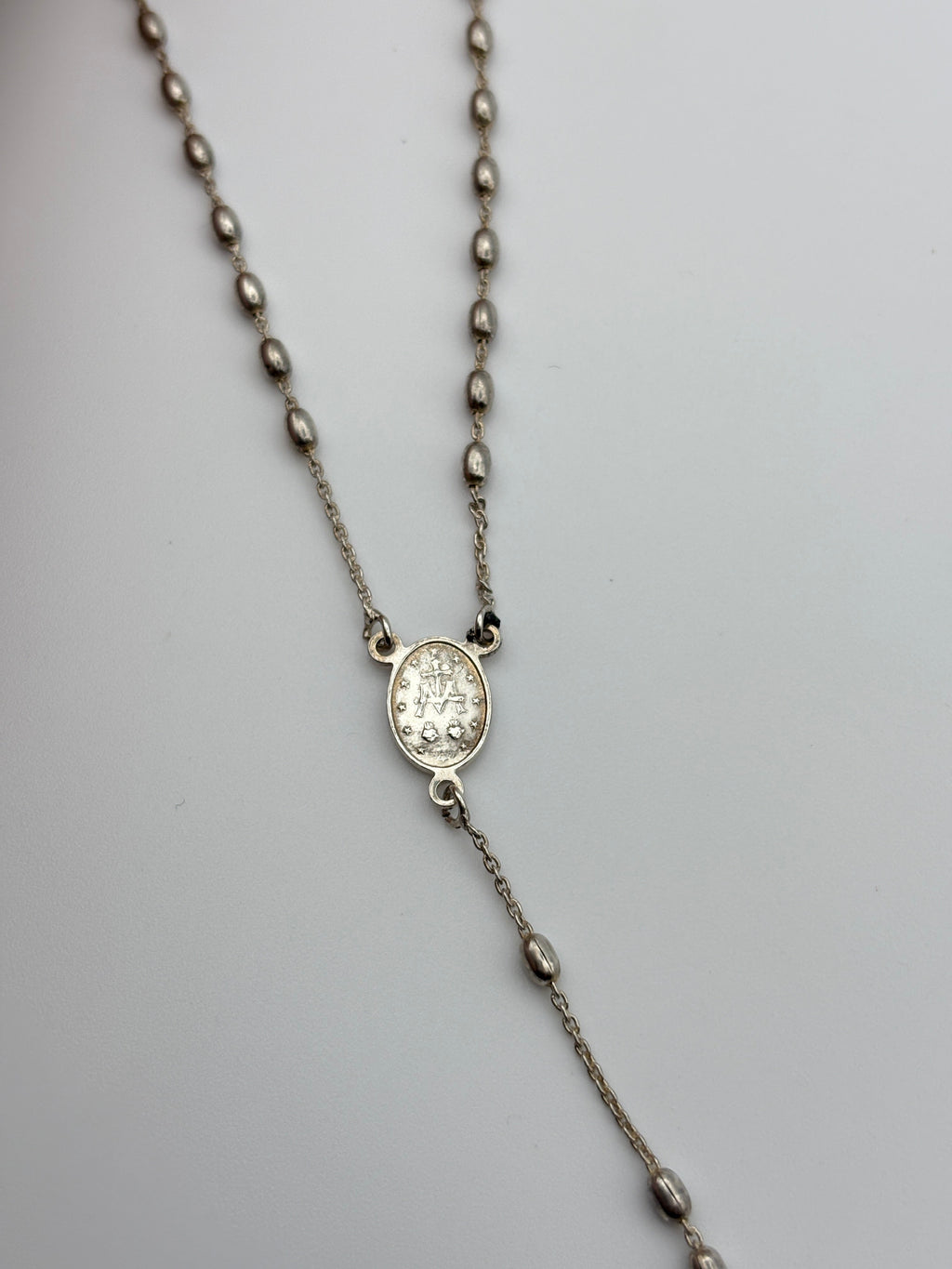 Sterling Silver Rosary by Dyadema