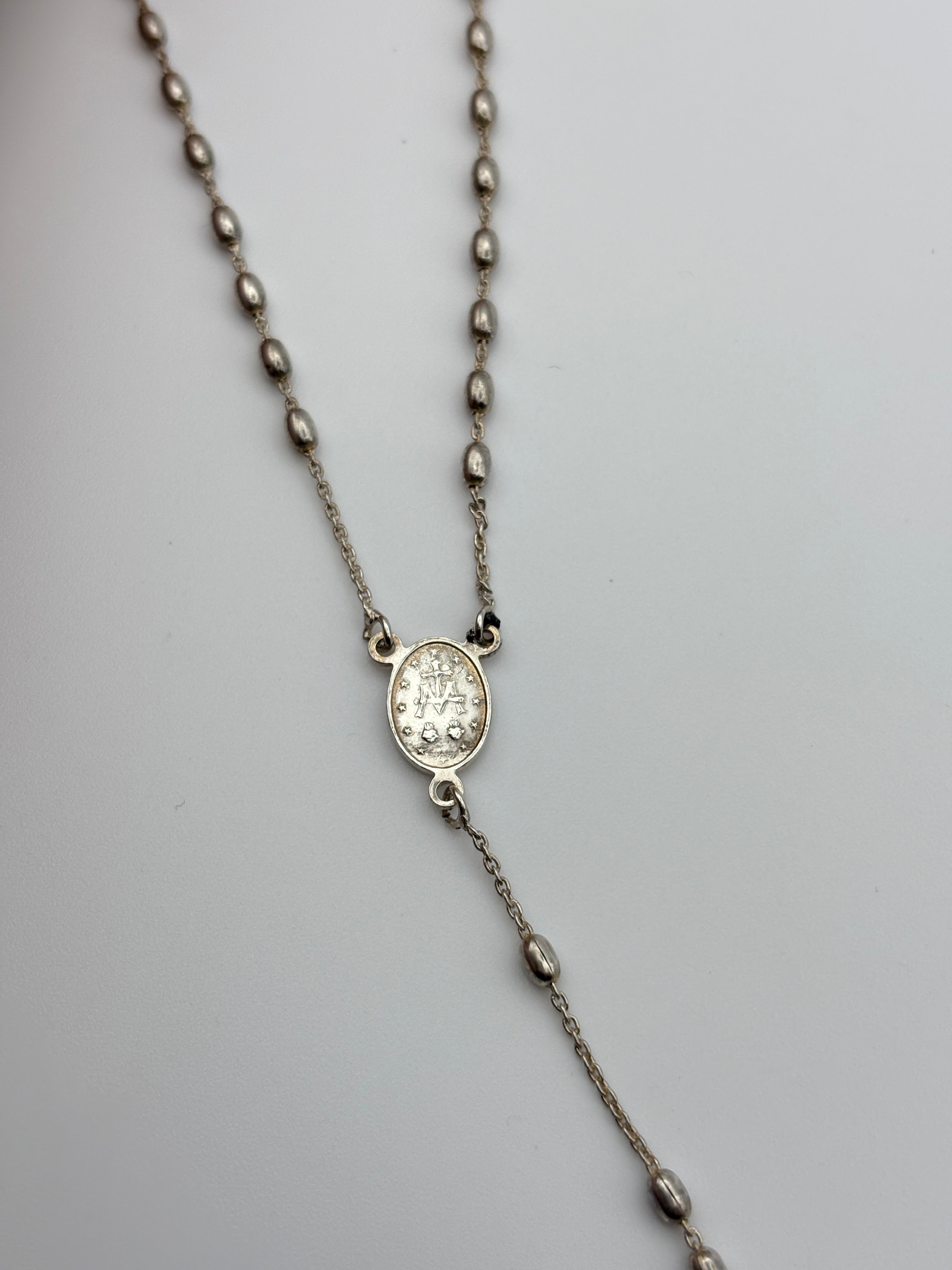 Sterling Silver Rosary by Dyadema