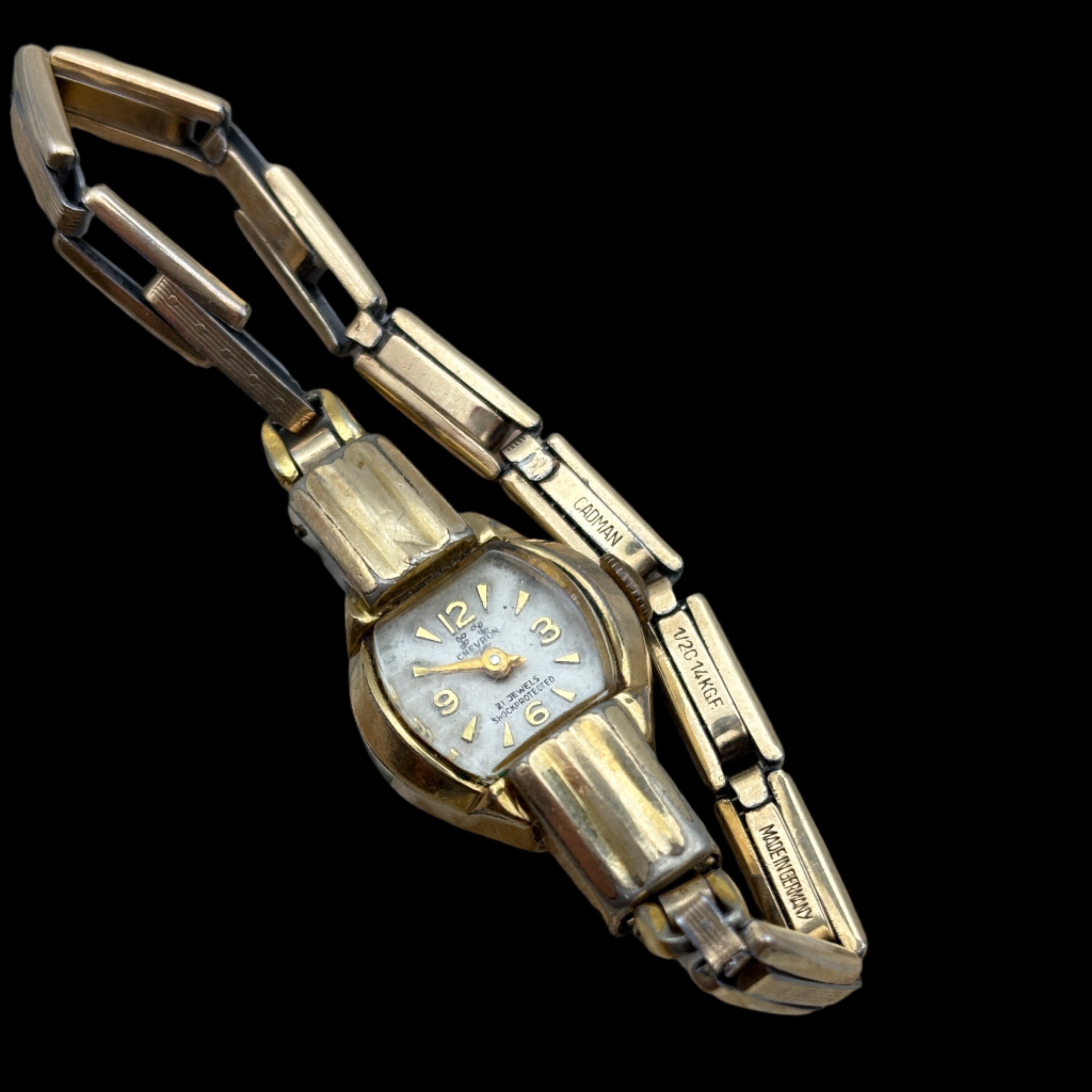 14KT RGP Chevron Analog