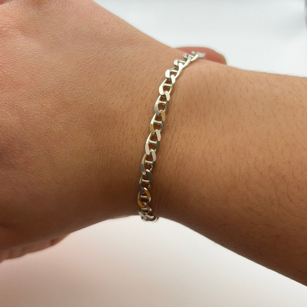 Sterling Mariner Chain Bracelet