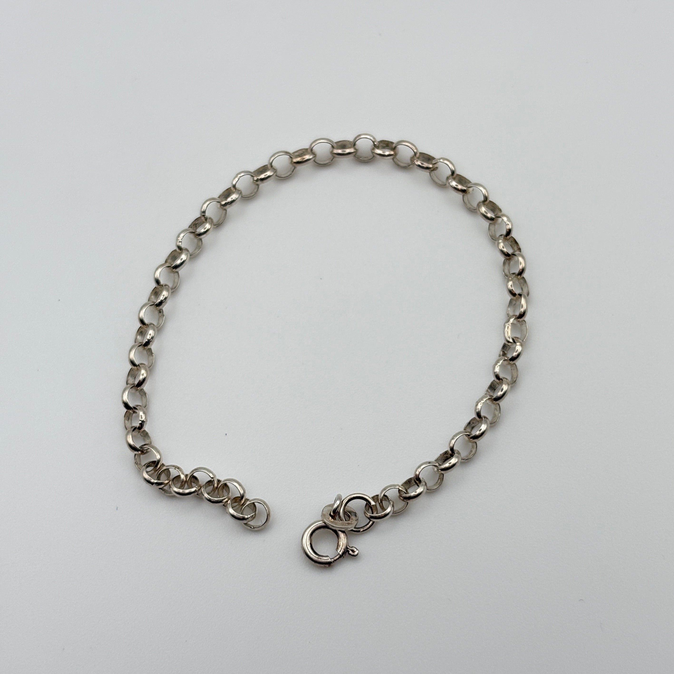 Sterling Rolo Chain Bracelet