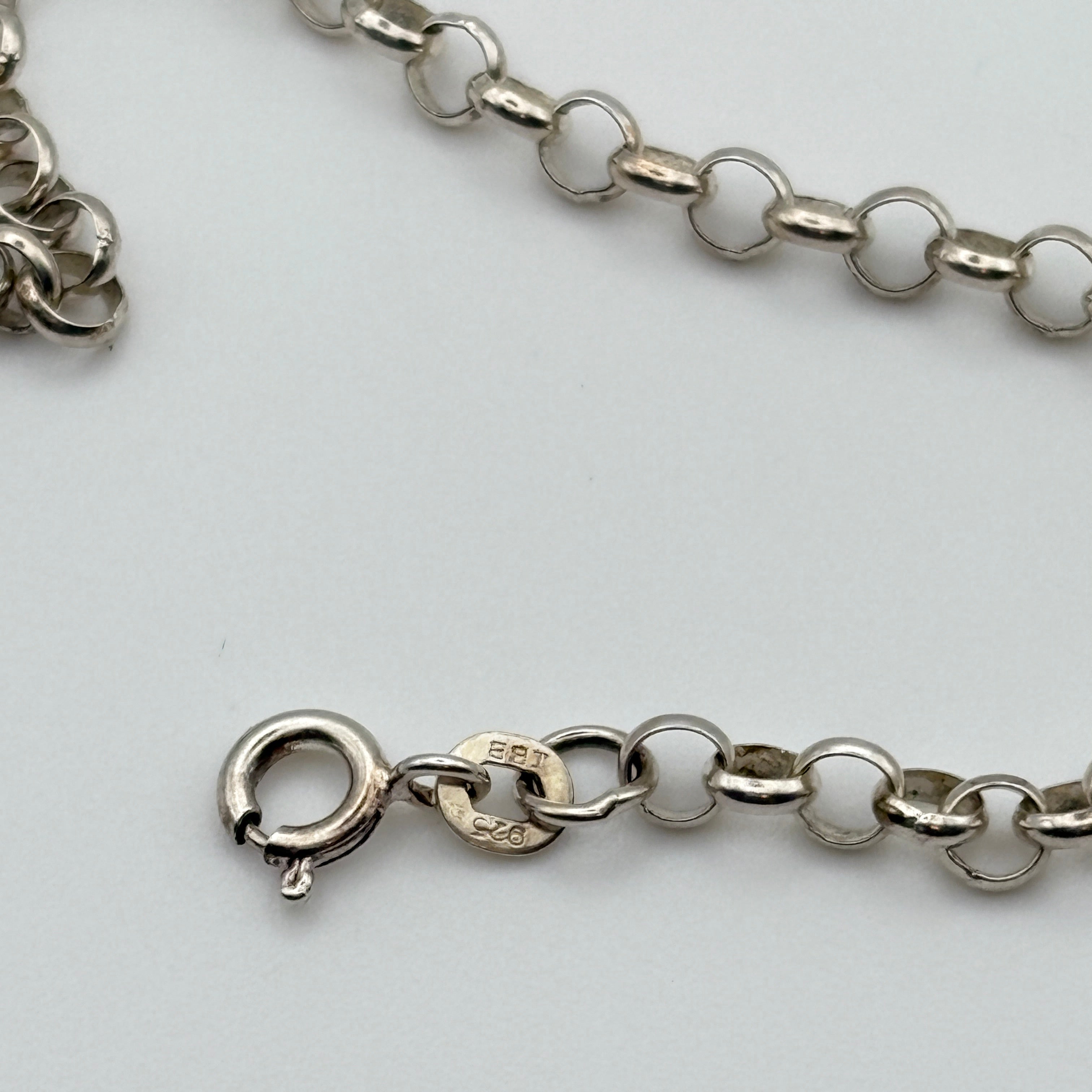 Sterling Rolo Chain Bracelet