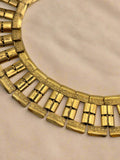 Coro Pegasus Gold Plated Collar Necklace