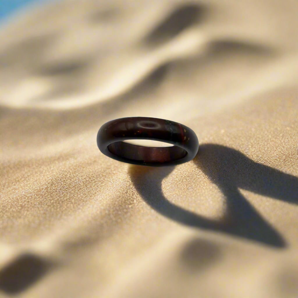 Mahogany Obsidian Ring