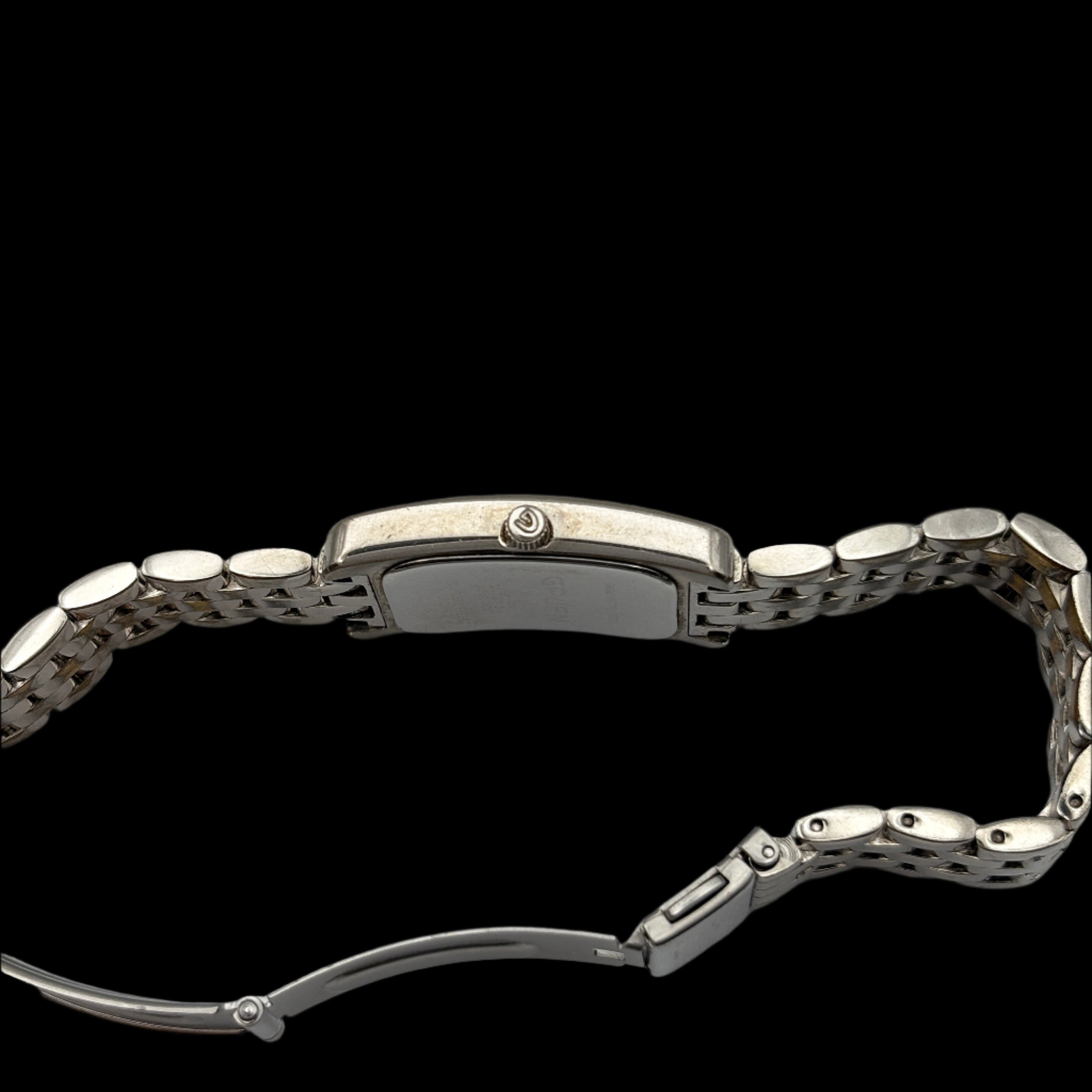 Gruen Curvex Quartz Black Dial