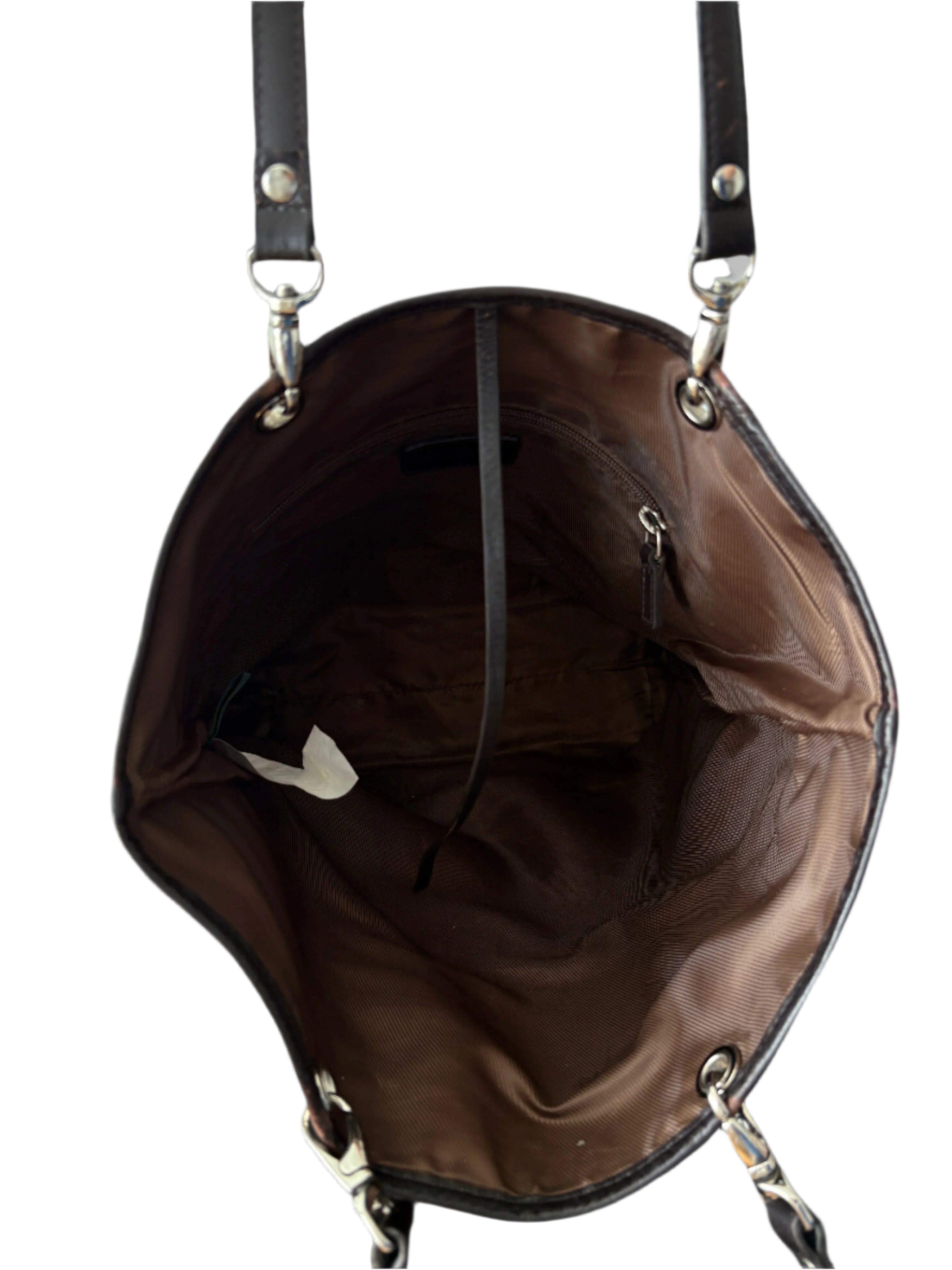 Ralph Lauren Houndstooth Tote Bag