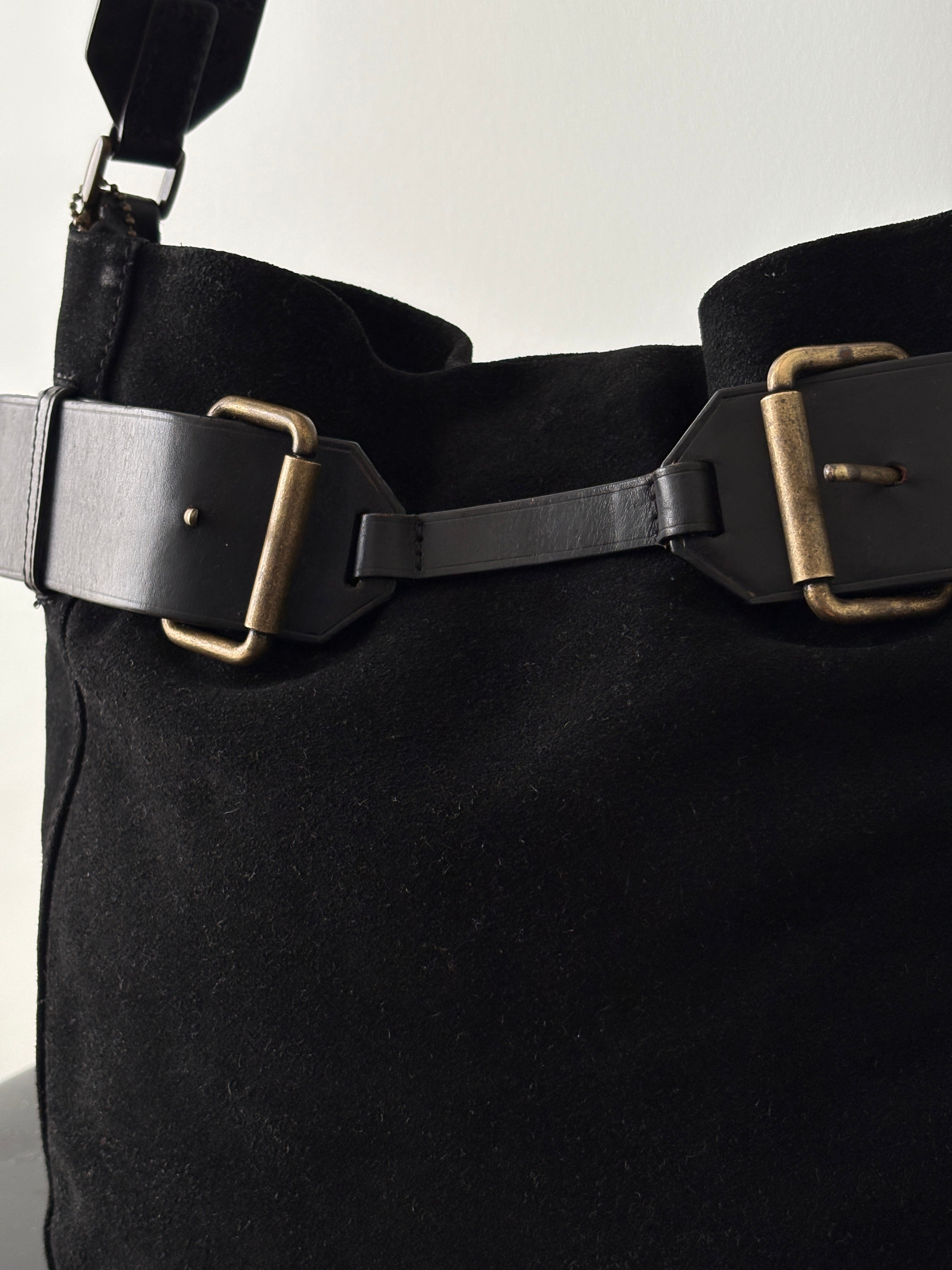 Danier Horsebit Buckle Tote Bag
