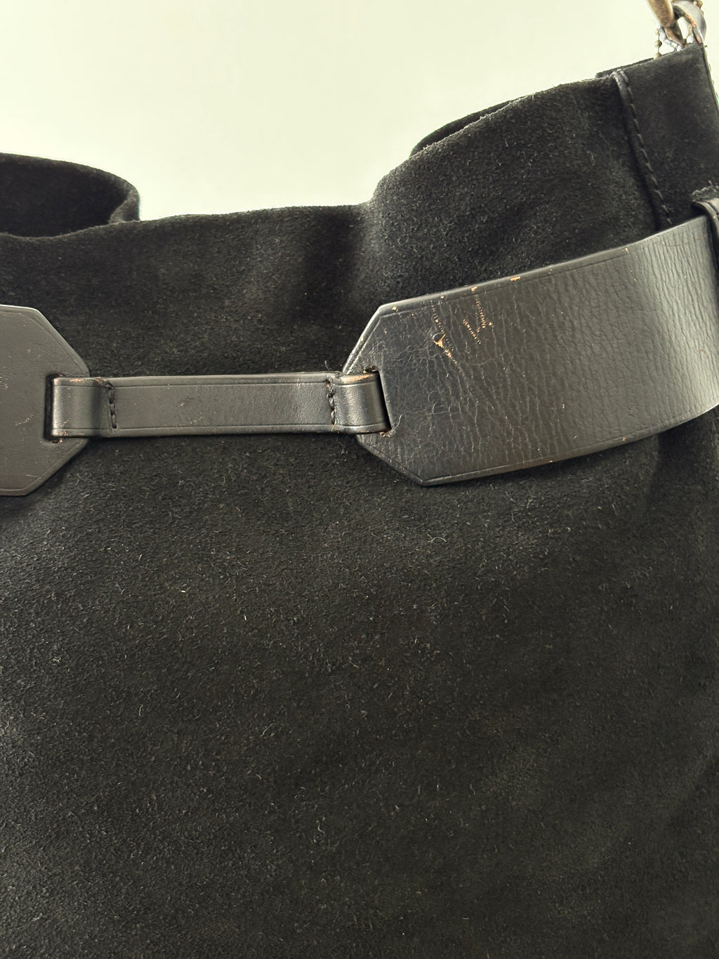 Danier Horsebit Buckle Tote Bag