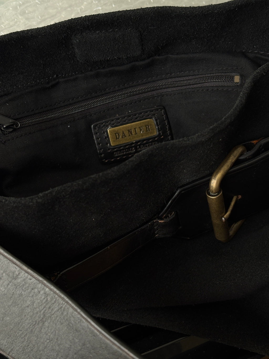 Danier Horsebit Buckle Tote Bag