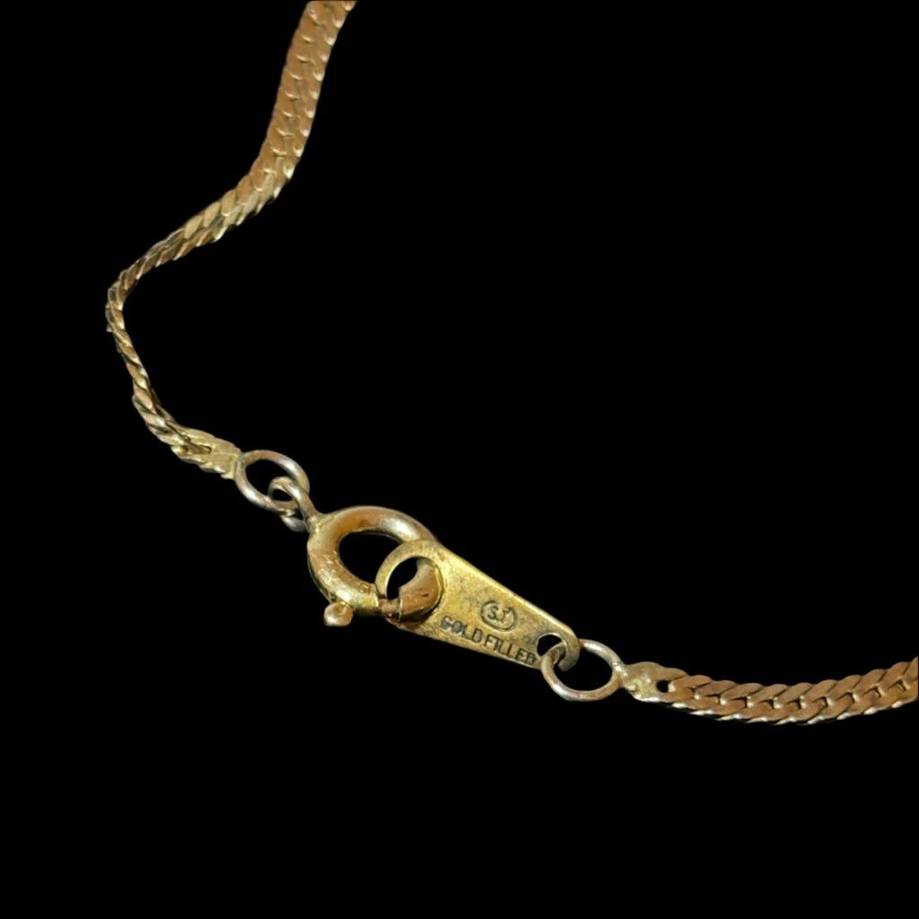 Gold Filled Herringbone Bracelet