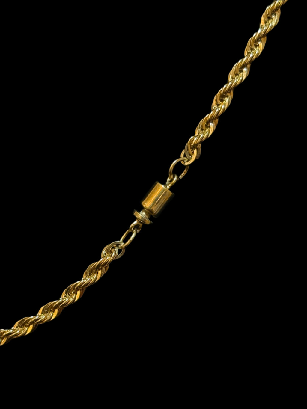 Gold Plated Twisted Chain