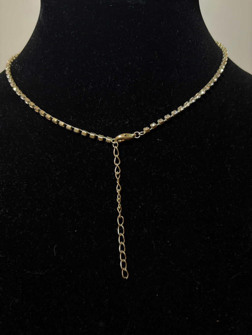 Vintage Dainty Rhinestone Choker