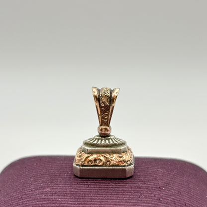Georgian Two-tone Carnelian Watch Fob