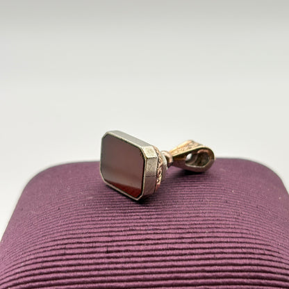 Georgian Two-tone Carnelian Watch Fob