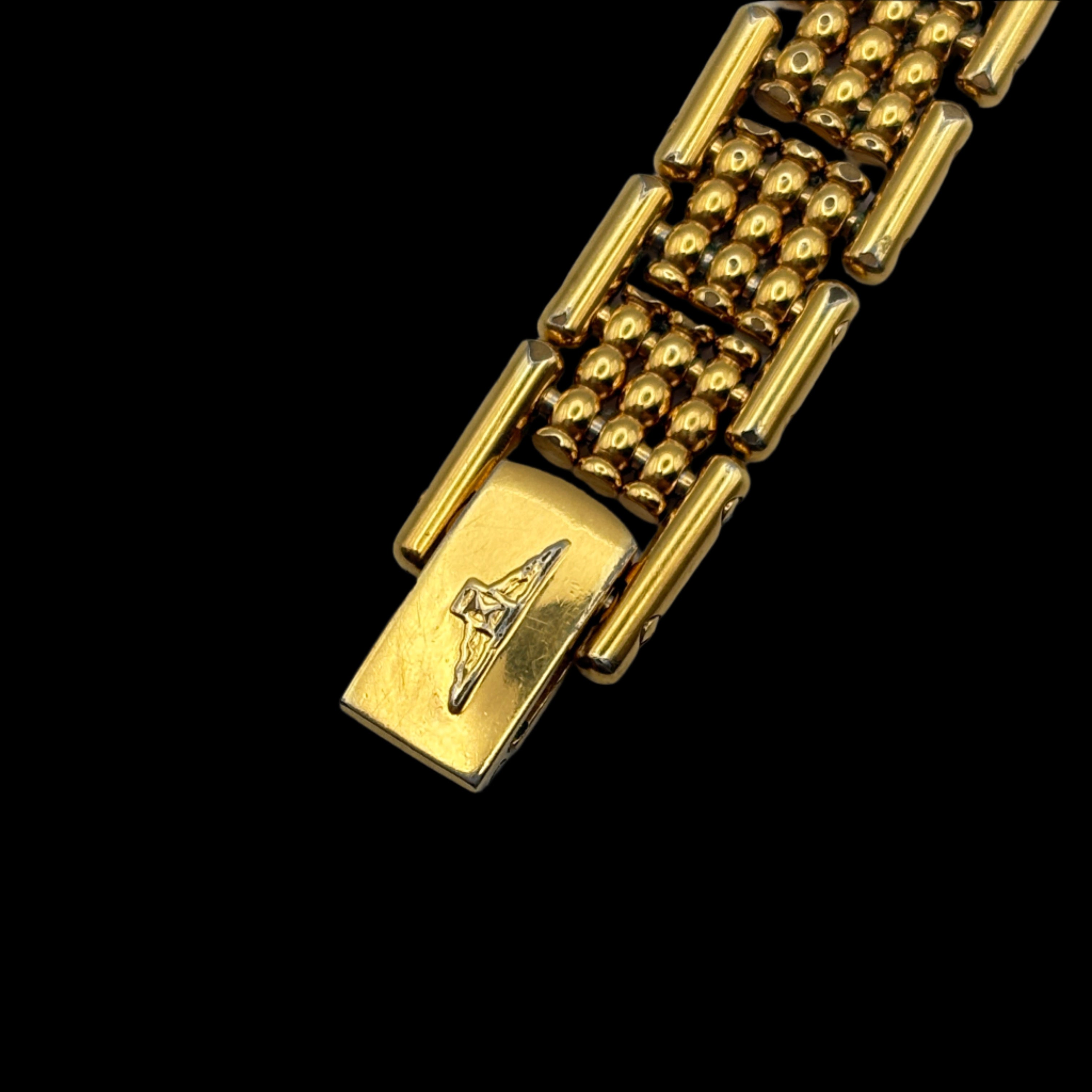 Gold Longines Dainty Analog Watch