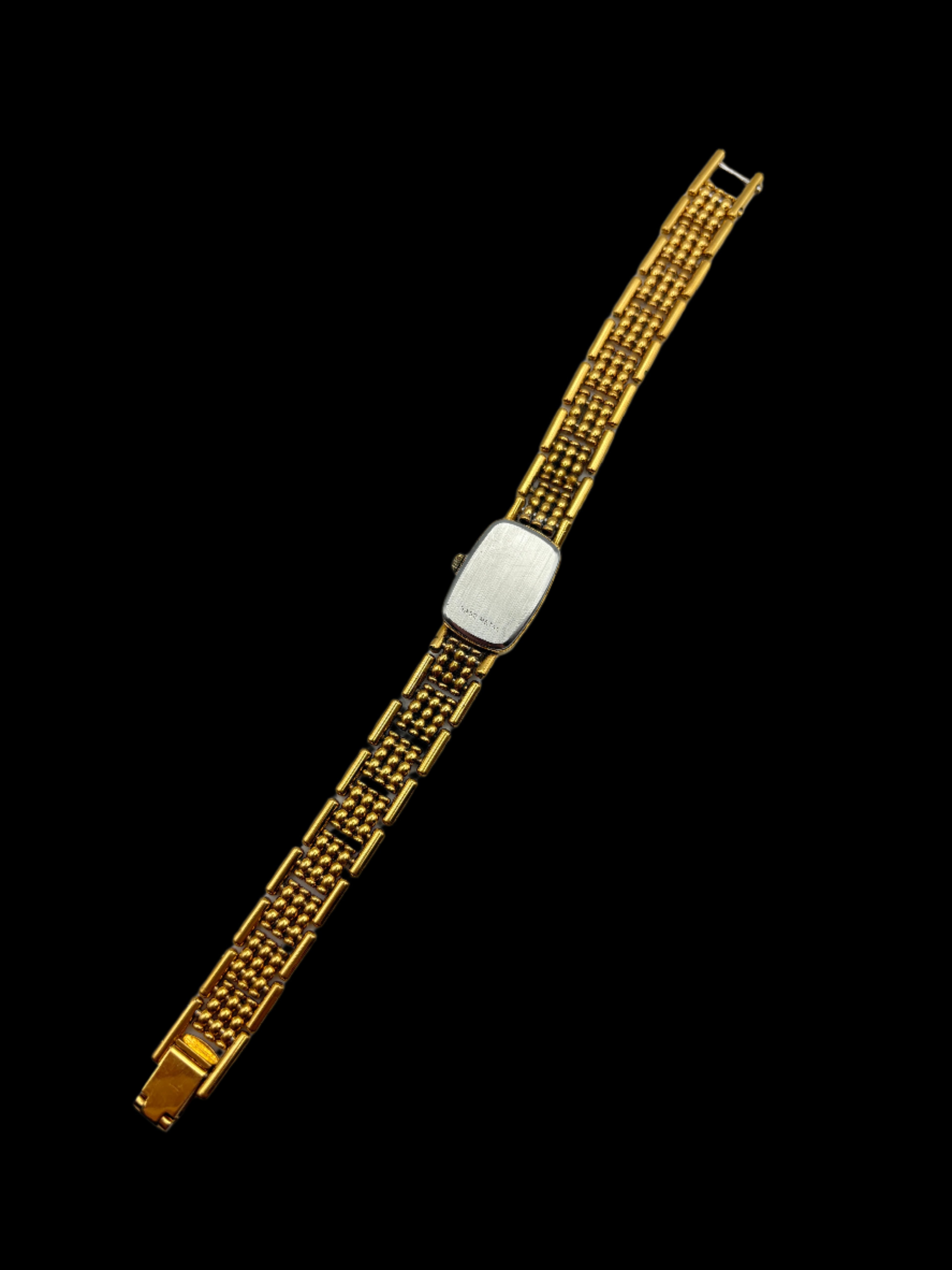 Gold Longines Dainty Analog Watch