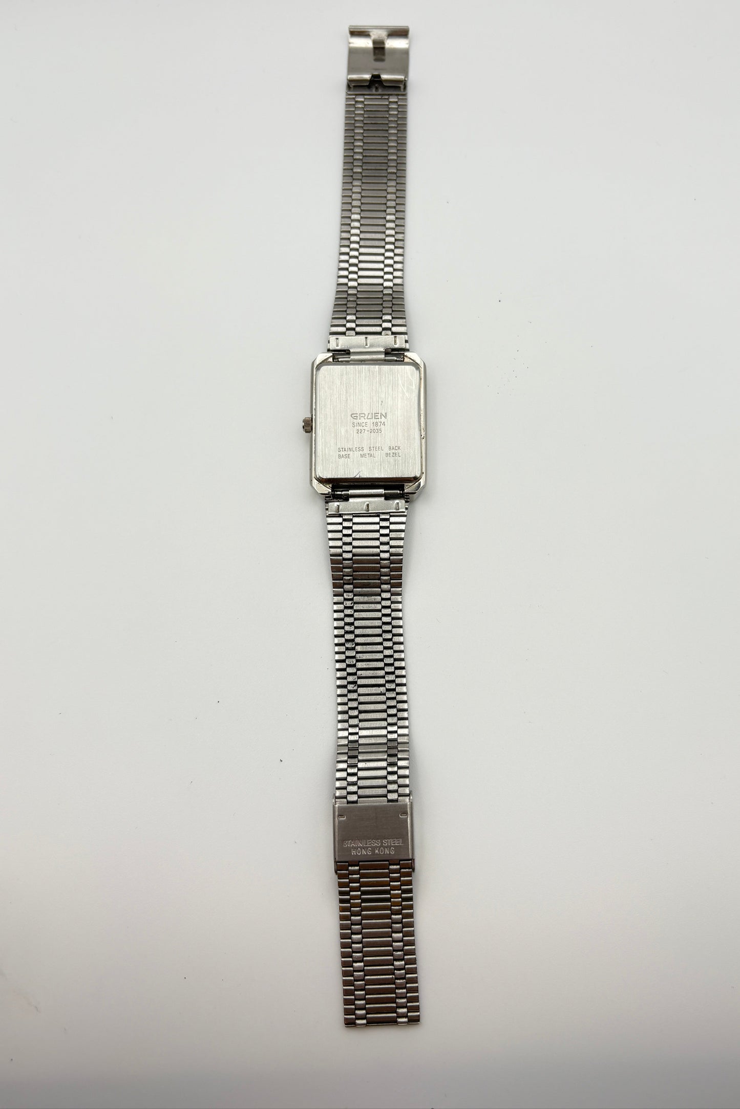 Gruen 12 Hour Diamond Watch Tank