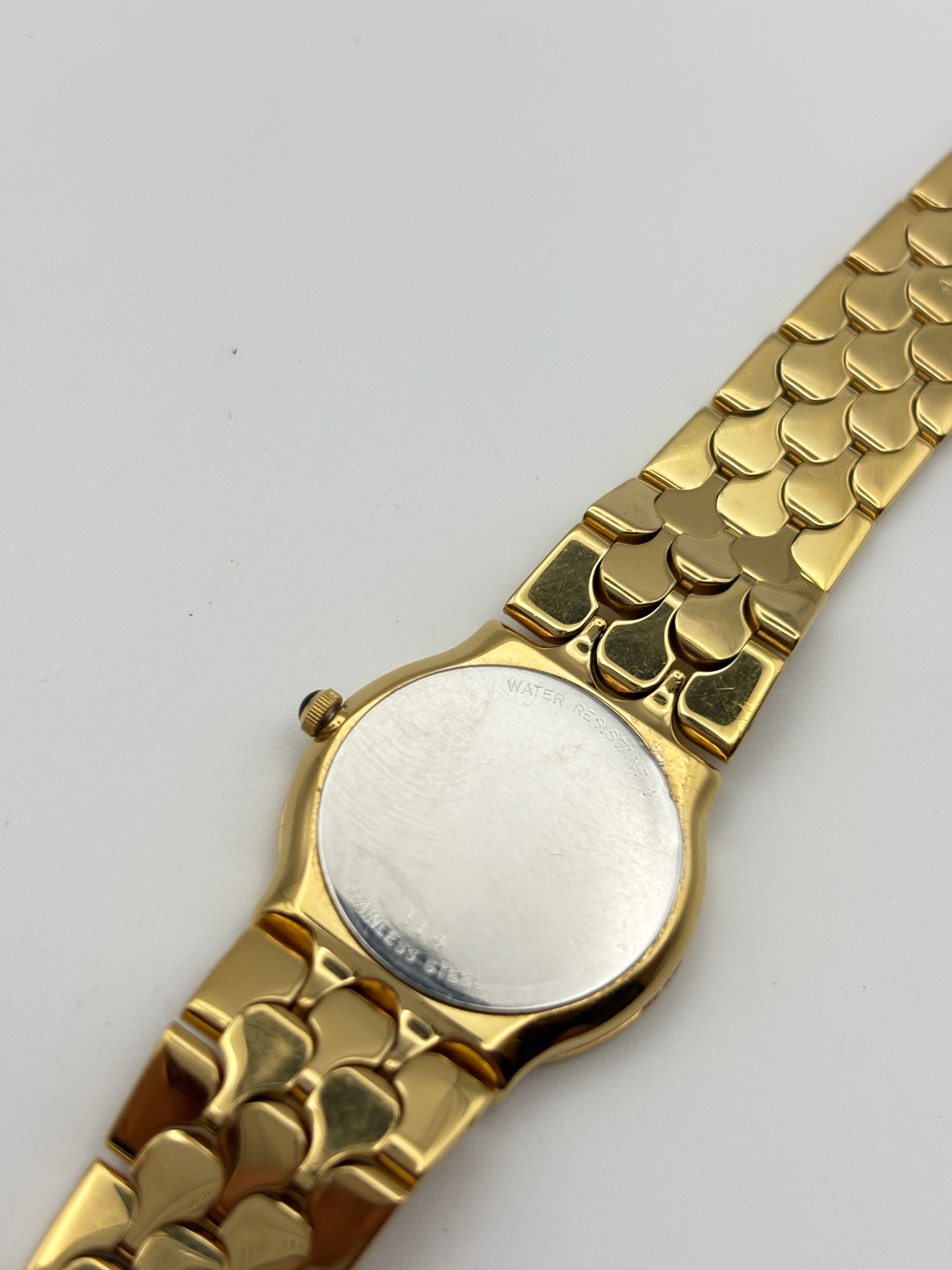 Gold Wittnauer Analog Watch