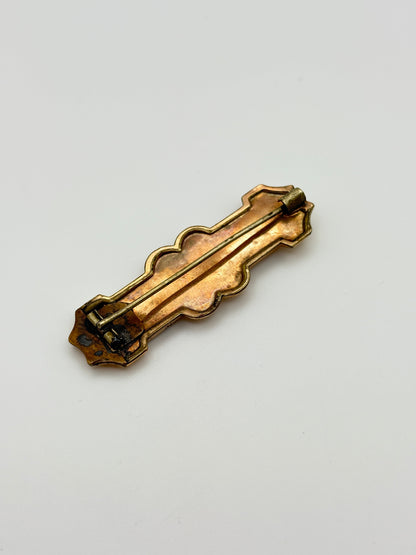 Antique Gold Filled Brooch
