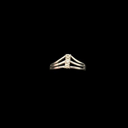 3 Stone 925 Ring