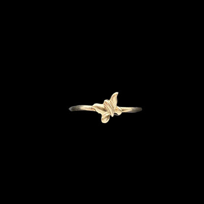 925 Butterfly Ring