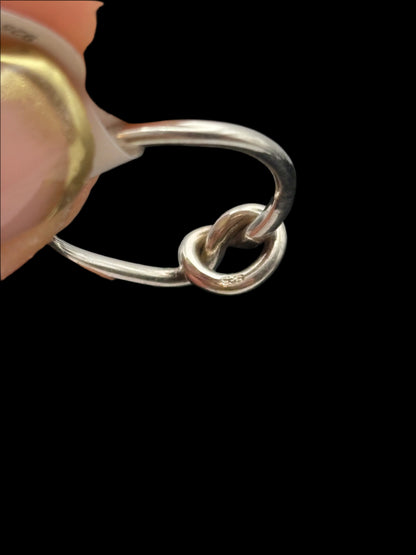 925 Love Knot Ring