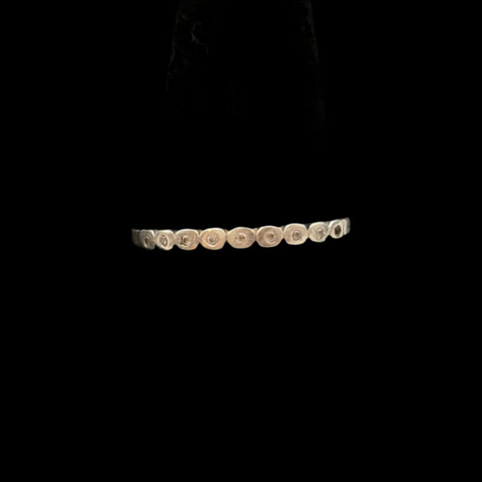Half Eternity CZ Ring