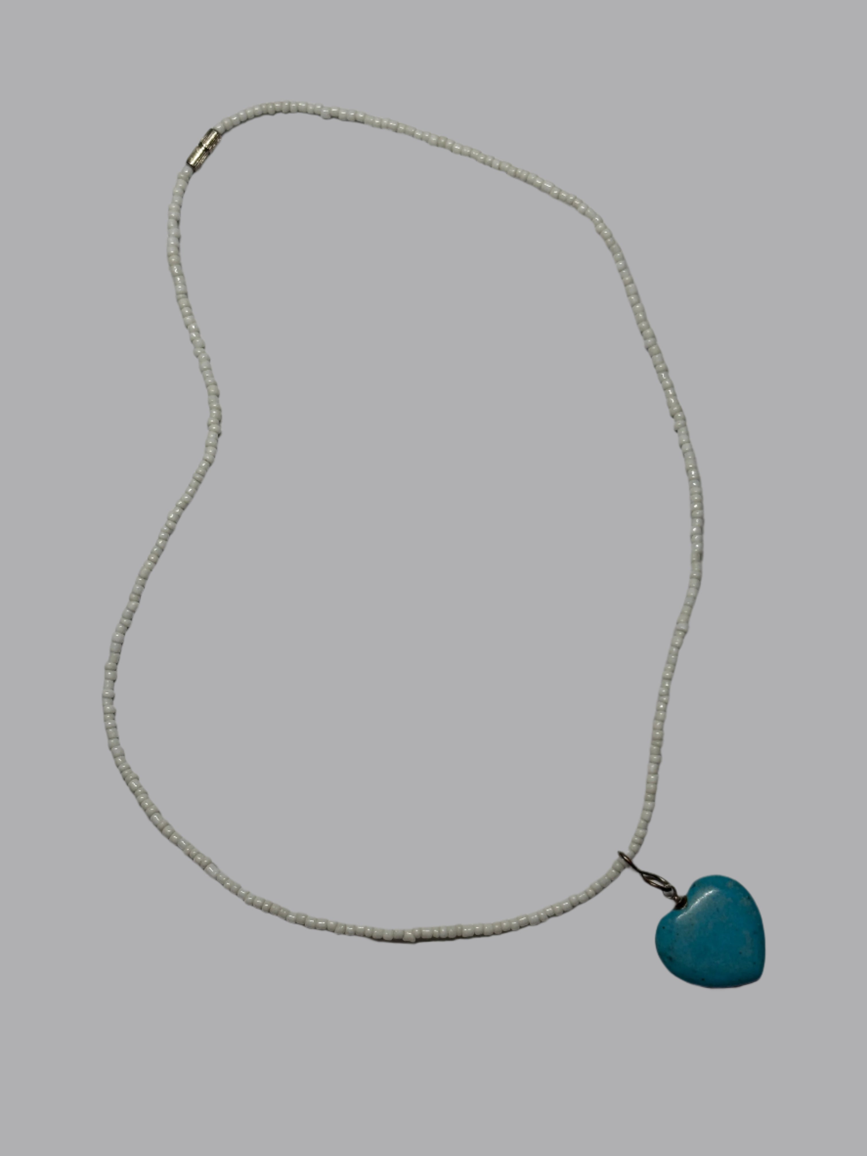 Turquoise Heart Choker