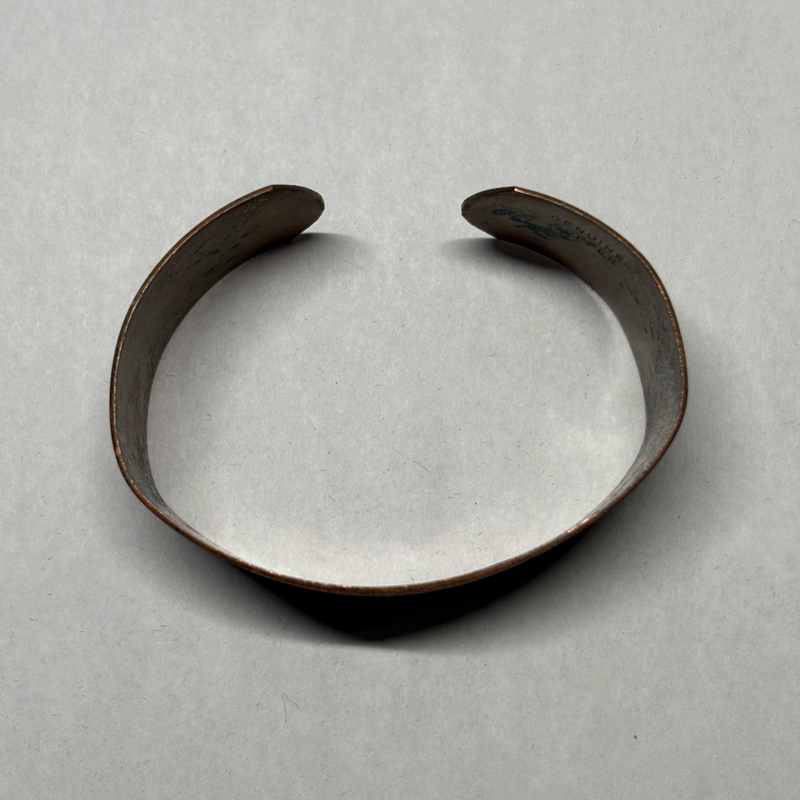 Floral Copper Bangle