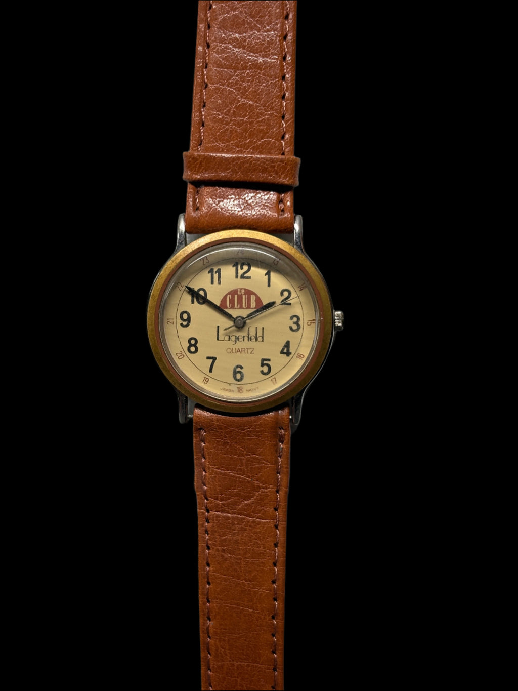 Montre "Le Club" rare de Karl Lagerfeld