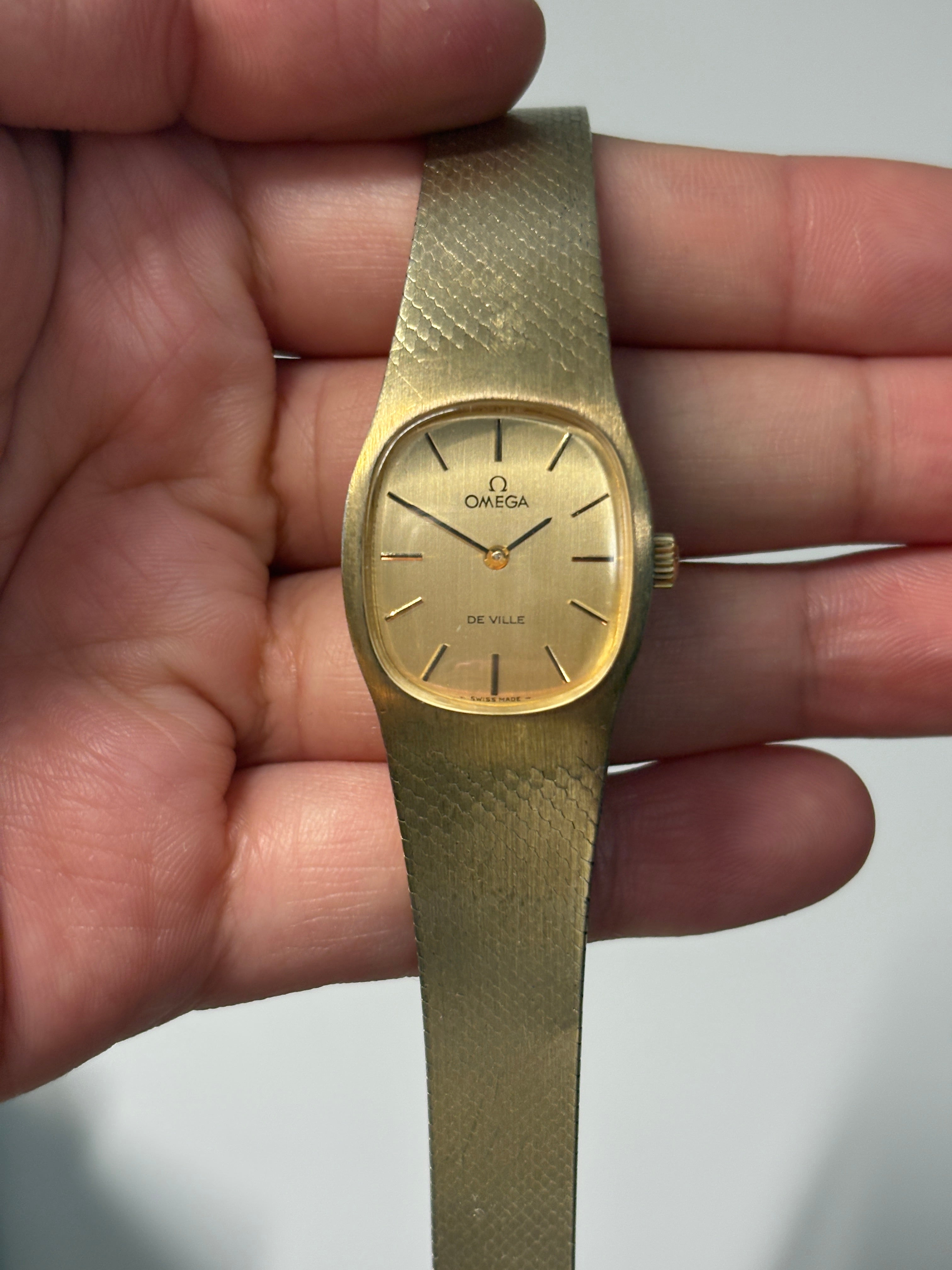 1976 Omega De Ville Vermeil Mechanical Watch