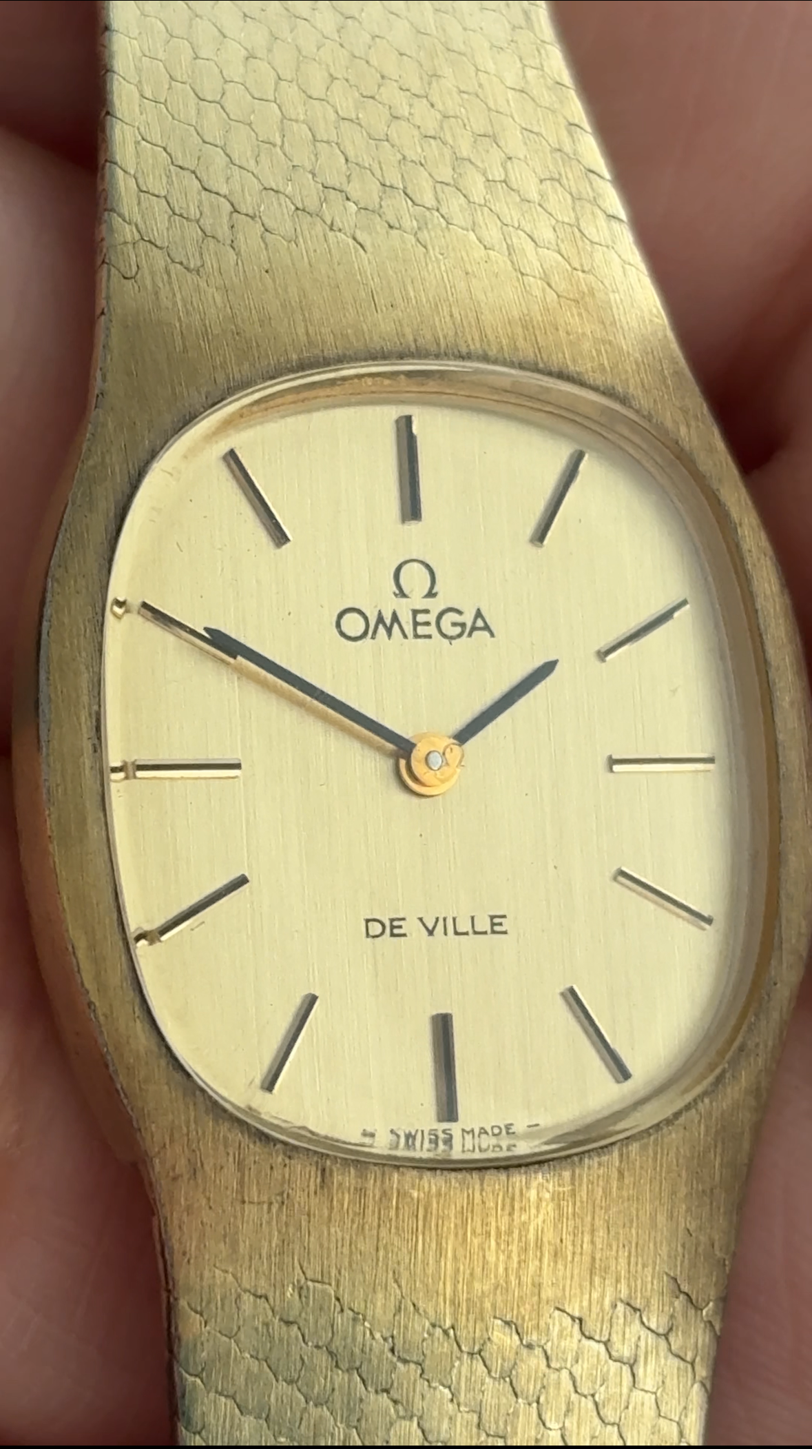 1976 Omega De Ville Vermeil Mechanical Watch