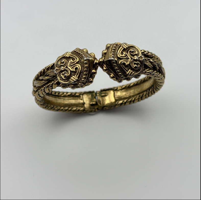 Brass Ornate Bangle