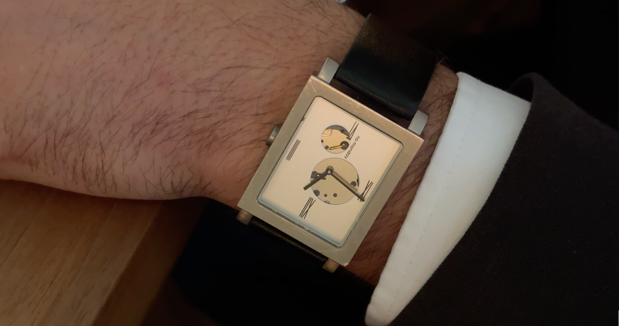 No Monday Analog Watch