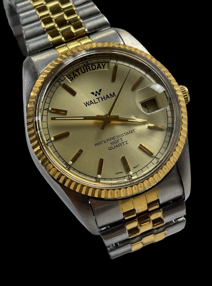 1976 Waltham Calendar Day Date XKE690T 6M55