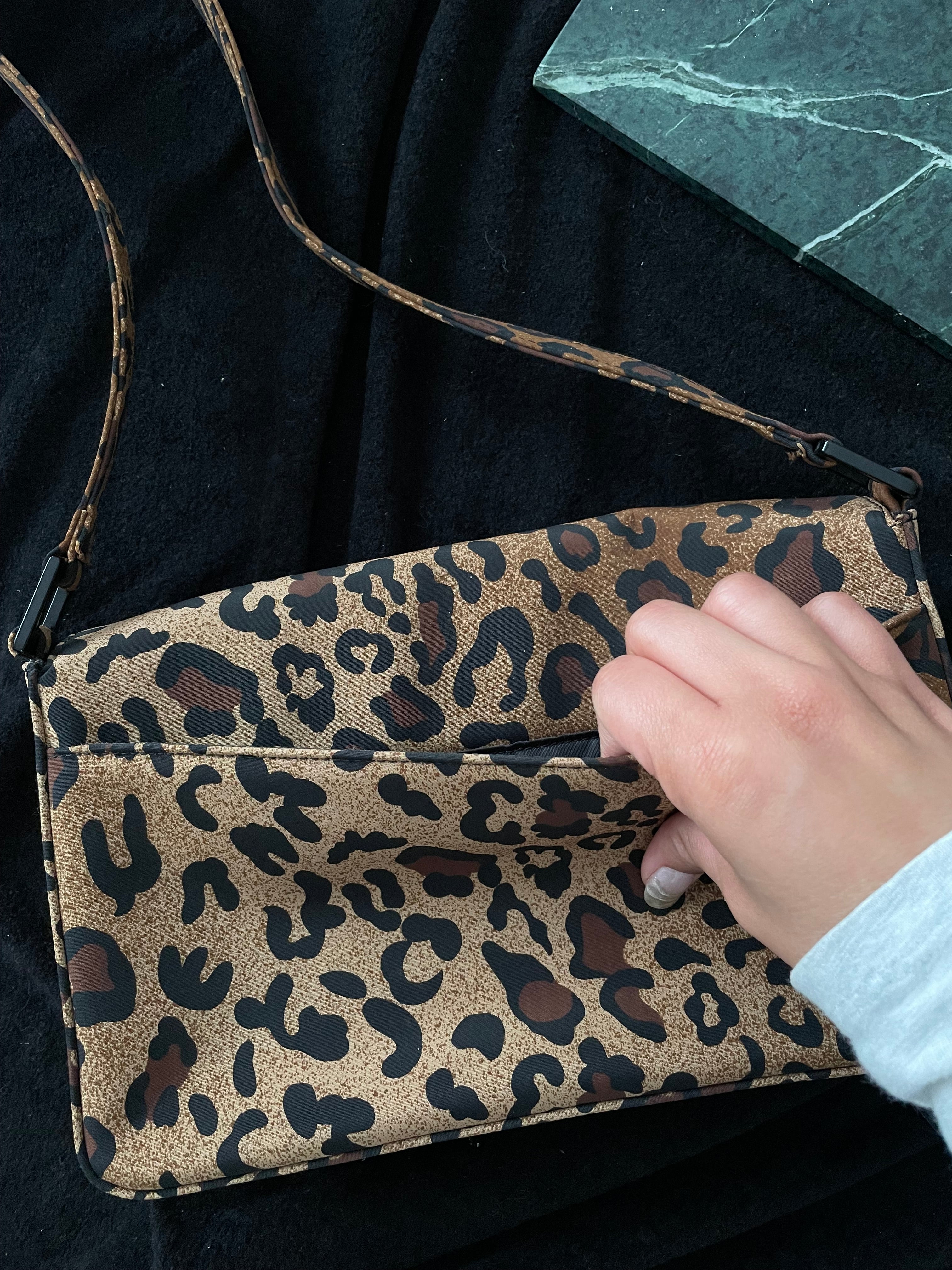 “Bechamel” Cheetah Print Purse