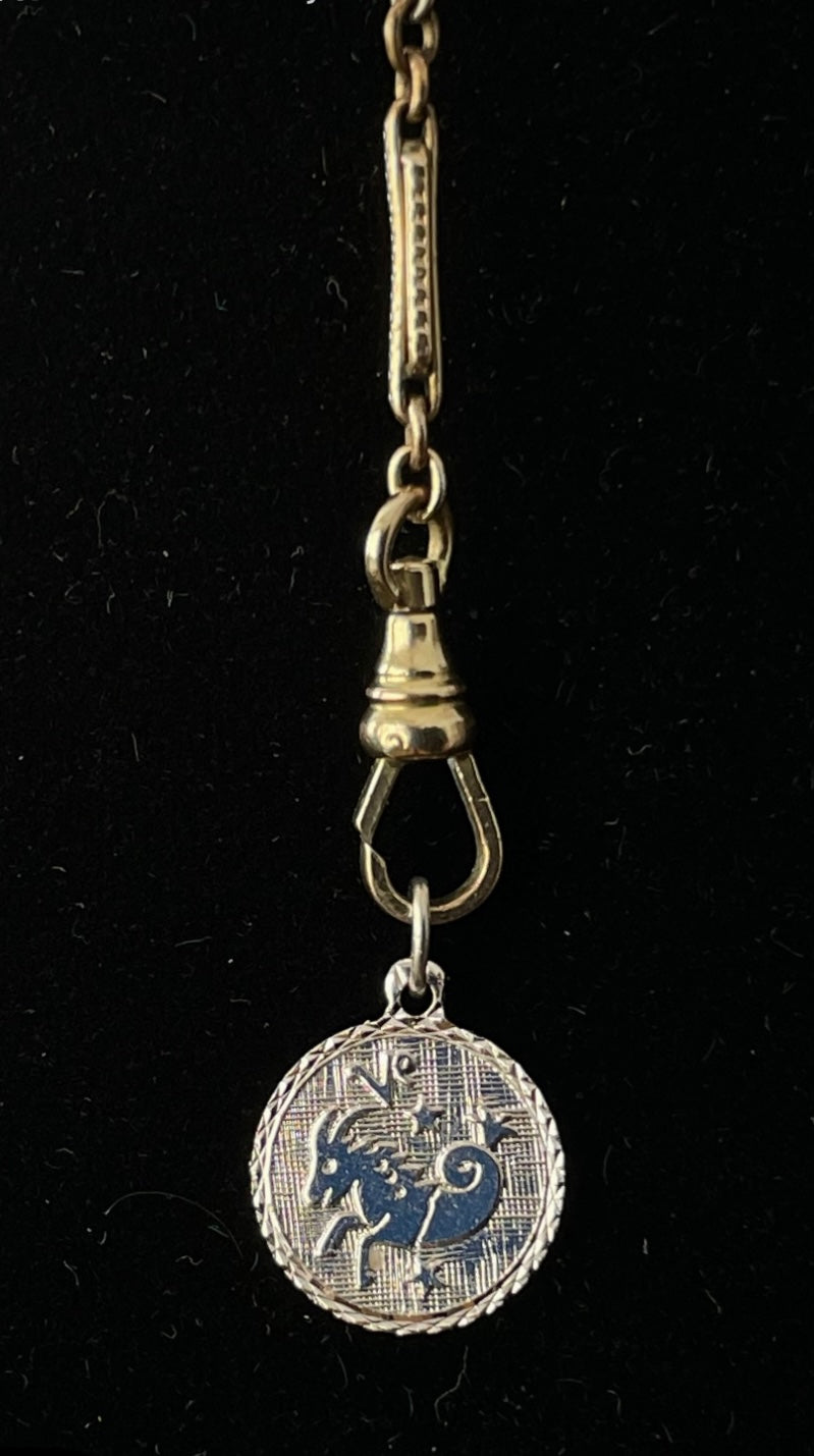 Sterling Silver Capricorn Pendant