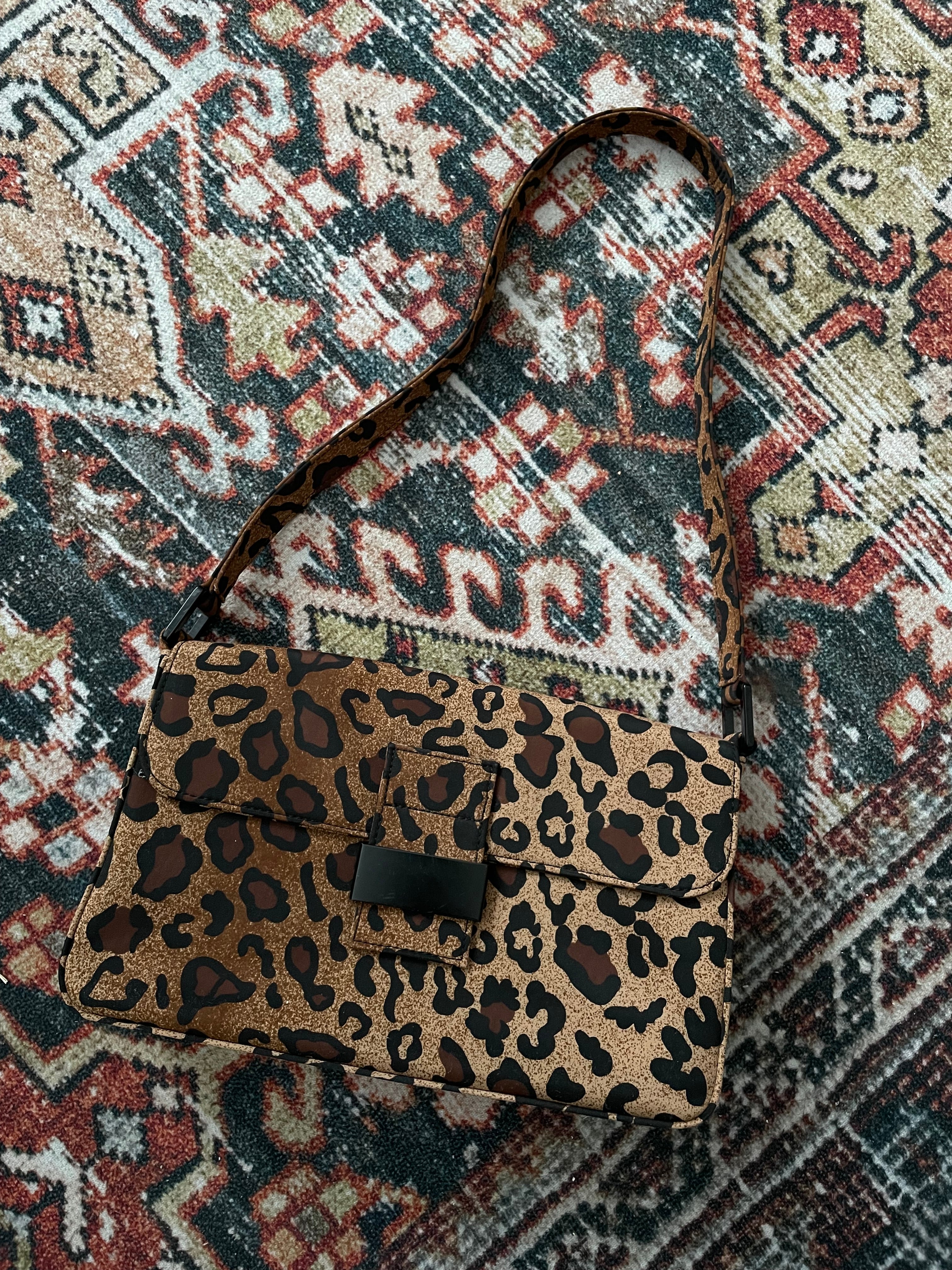 “Bechamel” Cheetah Print Purse
