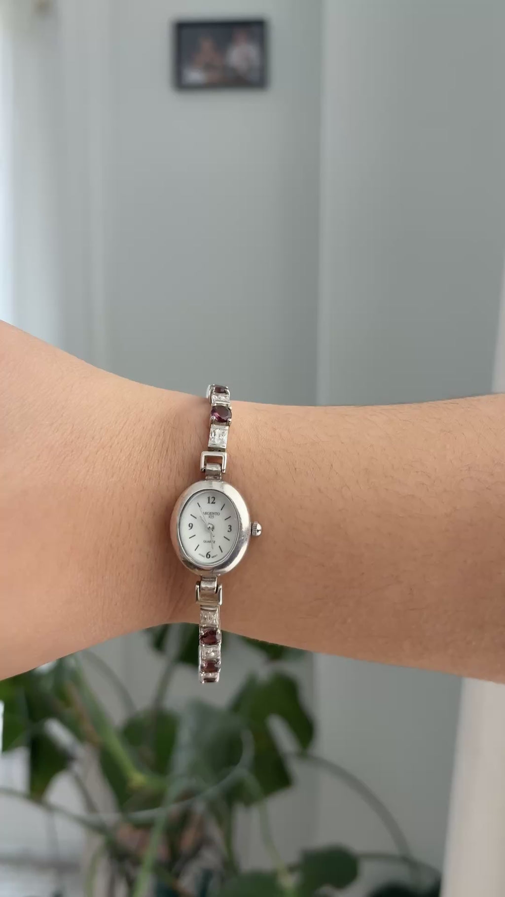 Argento Sterling Silver Amethyst & Sapphire Quartz
