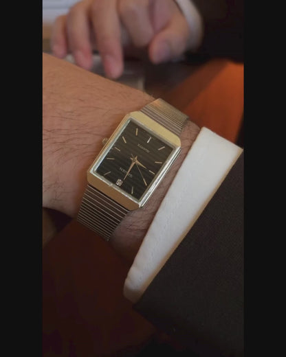 Gruen 12 Hour Diamond Watch Tank