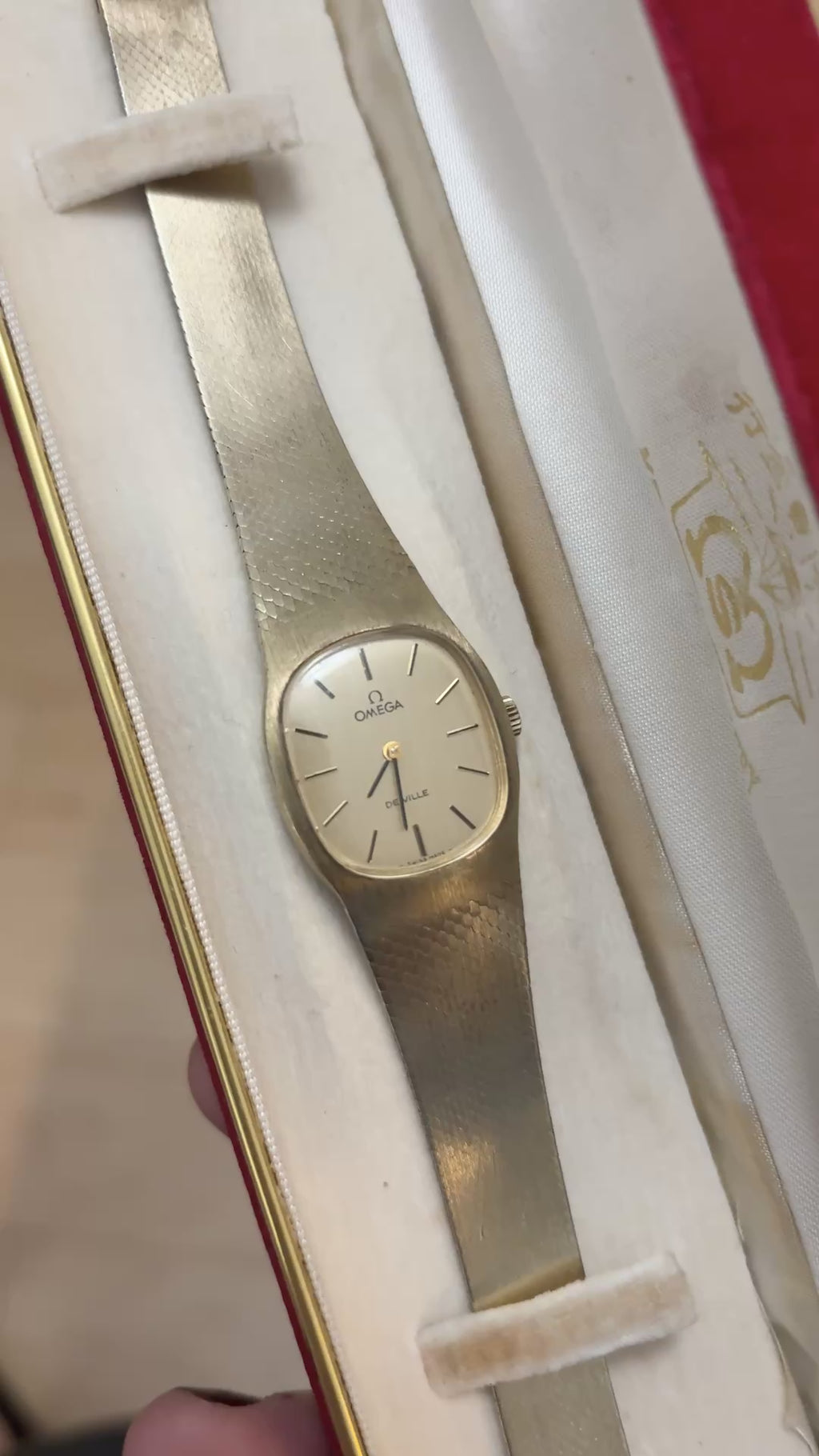 1976 Omega De Ville Vermeil Mechanical Watch