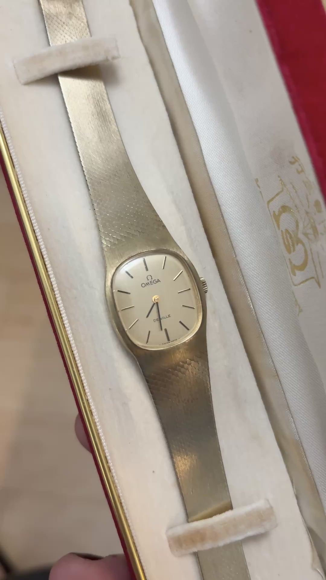 1976 Omega De Ville Vermeil Mechanical Watch