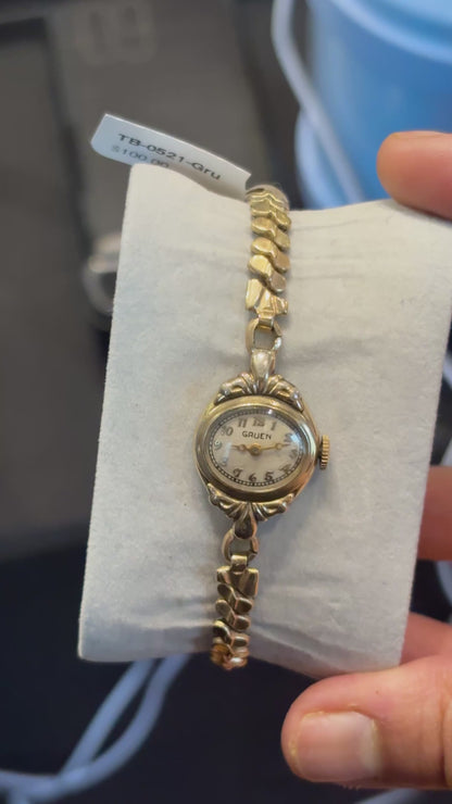 Gruen Gold Filled Cocktail Watch