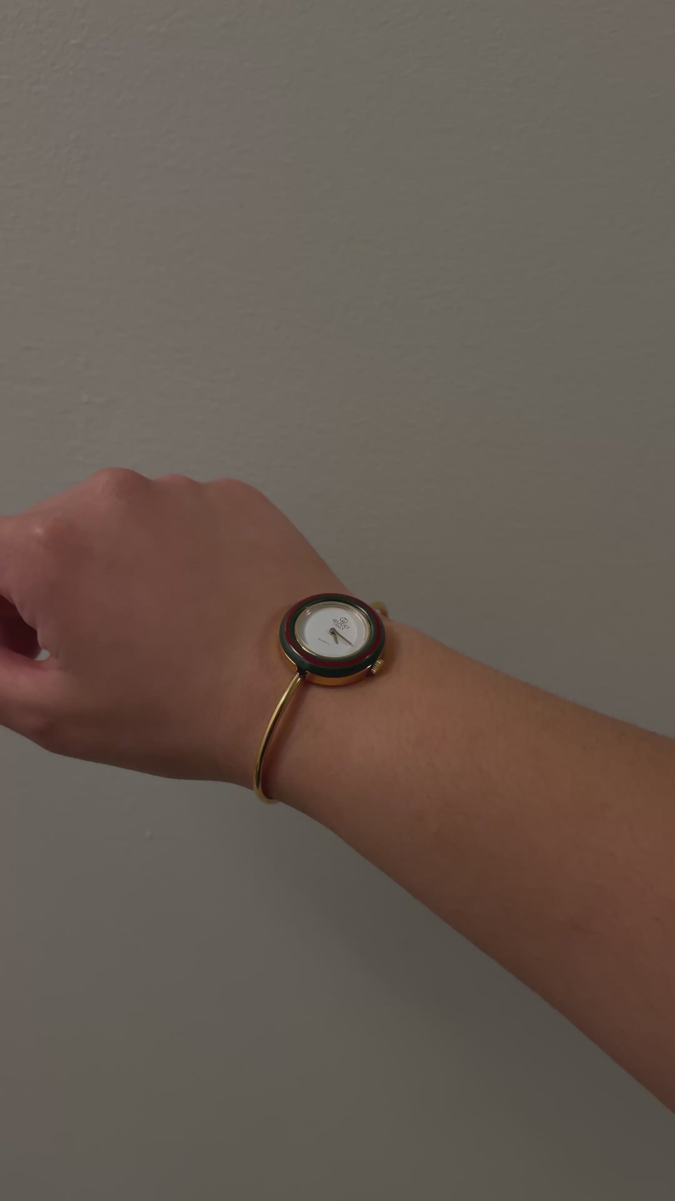 Rare Early Model Gucci Interchangeable Bezel