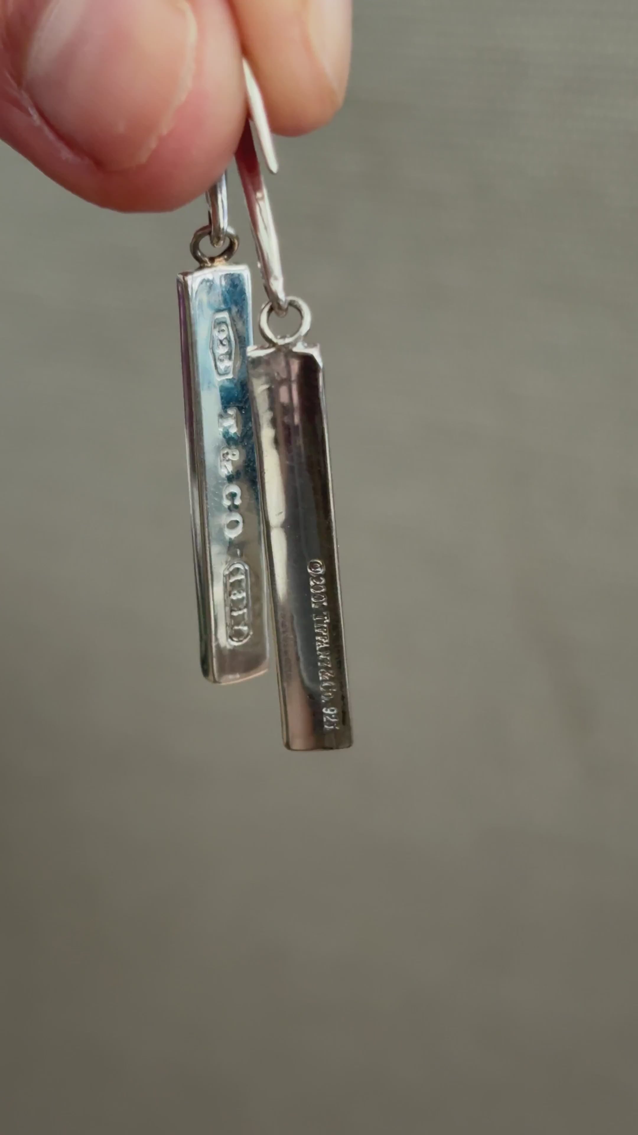 Tiffany & Co. 925 1837 Dangel Earrings