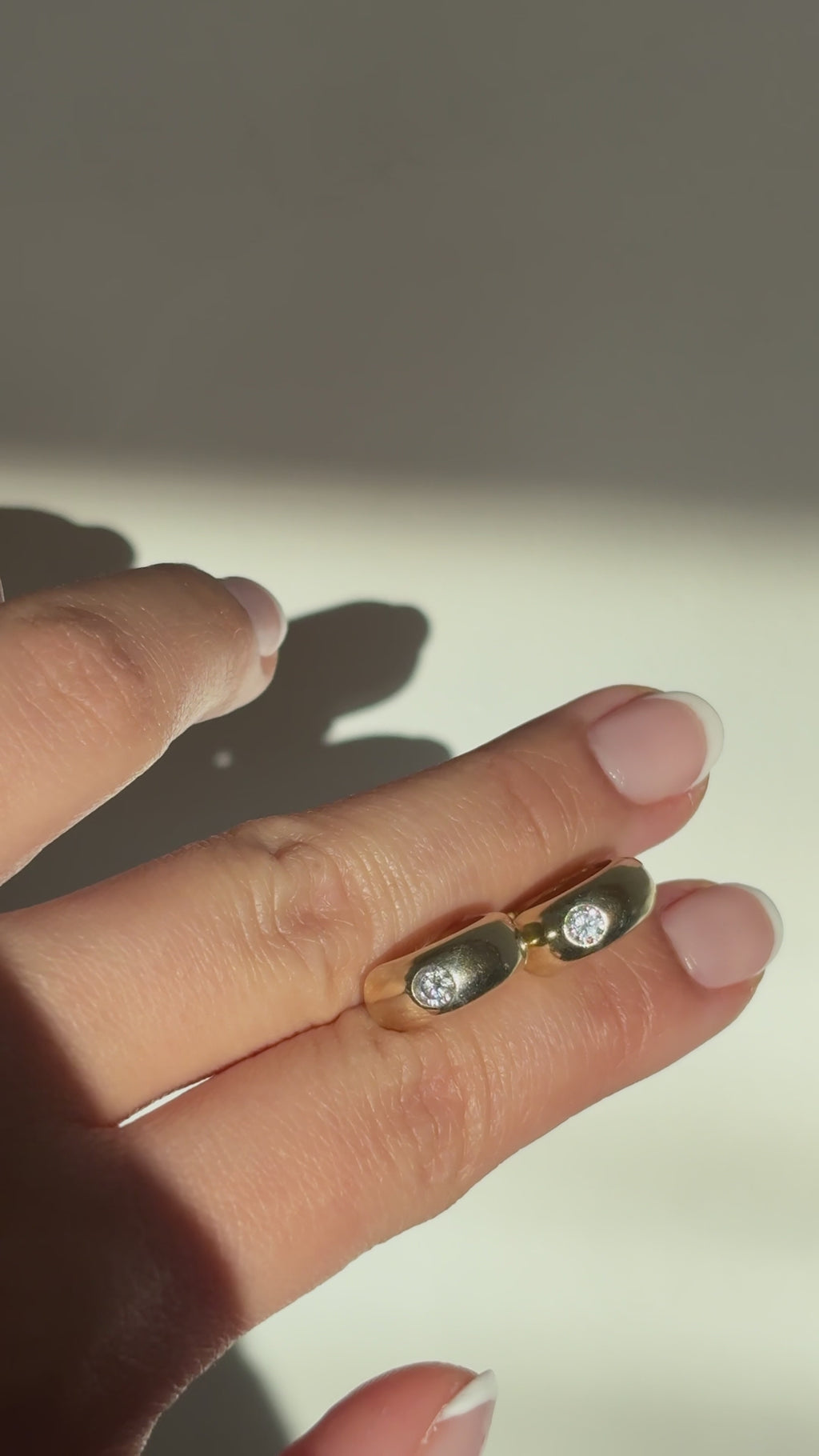 Ross Simons CZ Stone Huggies