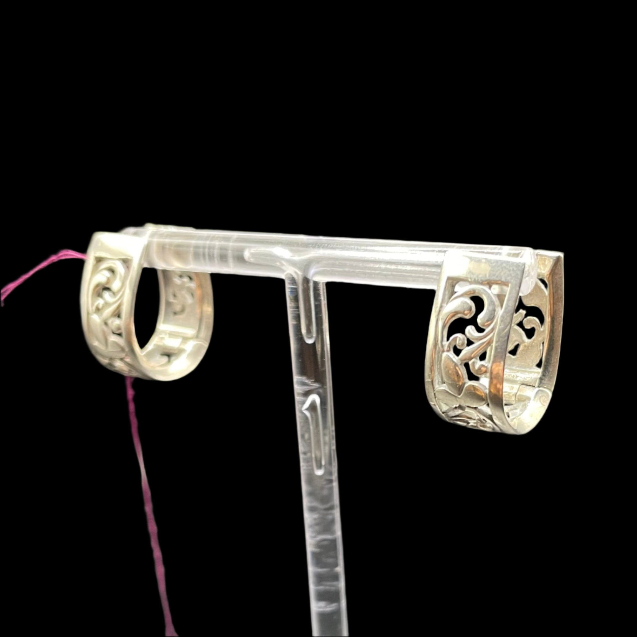 925 Silpada Floral Earrings